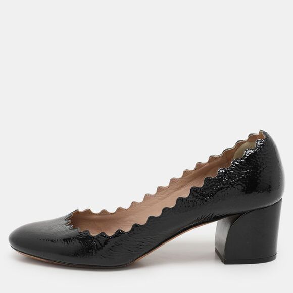 Chloe Black Patent Lauren Pumps Size 36,New Products : American Fashion Style Bags On Sale
